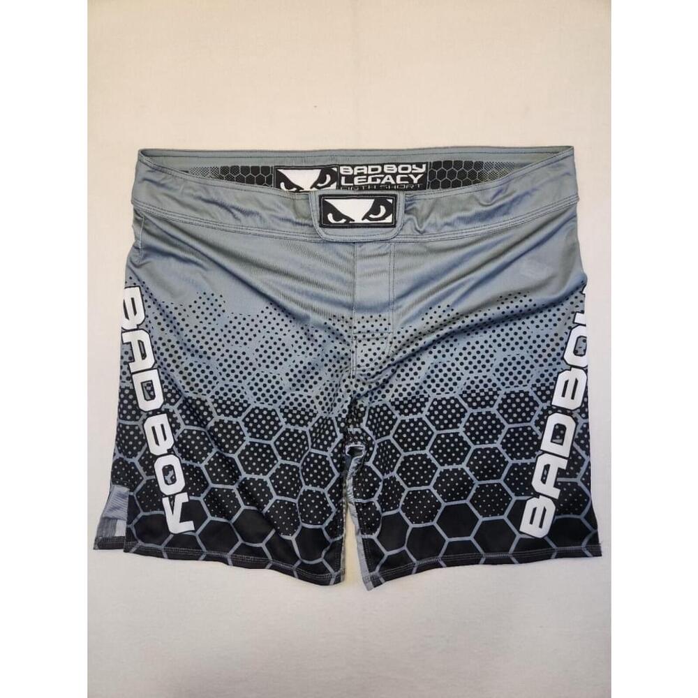 Bad Boy Legacy Gray Athletic Shorts